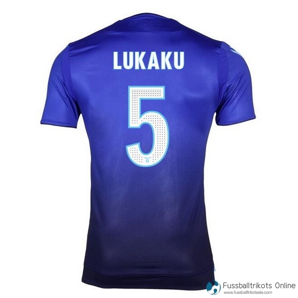 Lazio Trikot Ausweich Lukaku 2017-18 Fussballtrikots Günstig